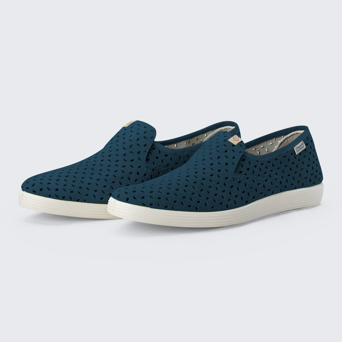 Maians Suede Slip-On - Navy