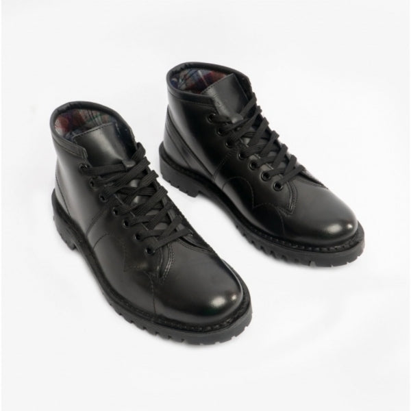 Grafters Monkey Boot Black – Jump The Gun