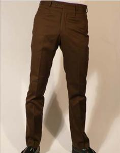 Sta Prest Trousers - Brown