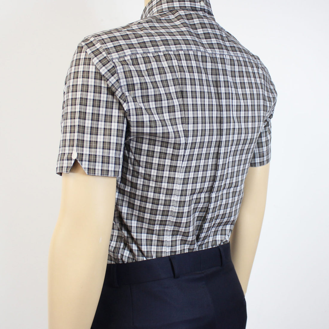 Black/White Check S/S