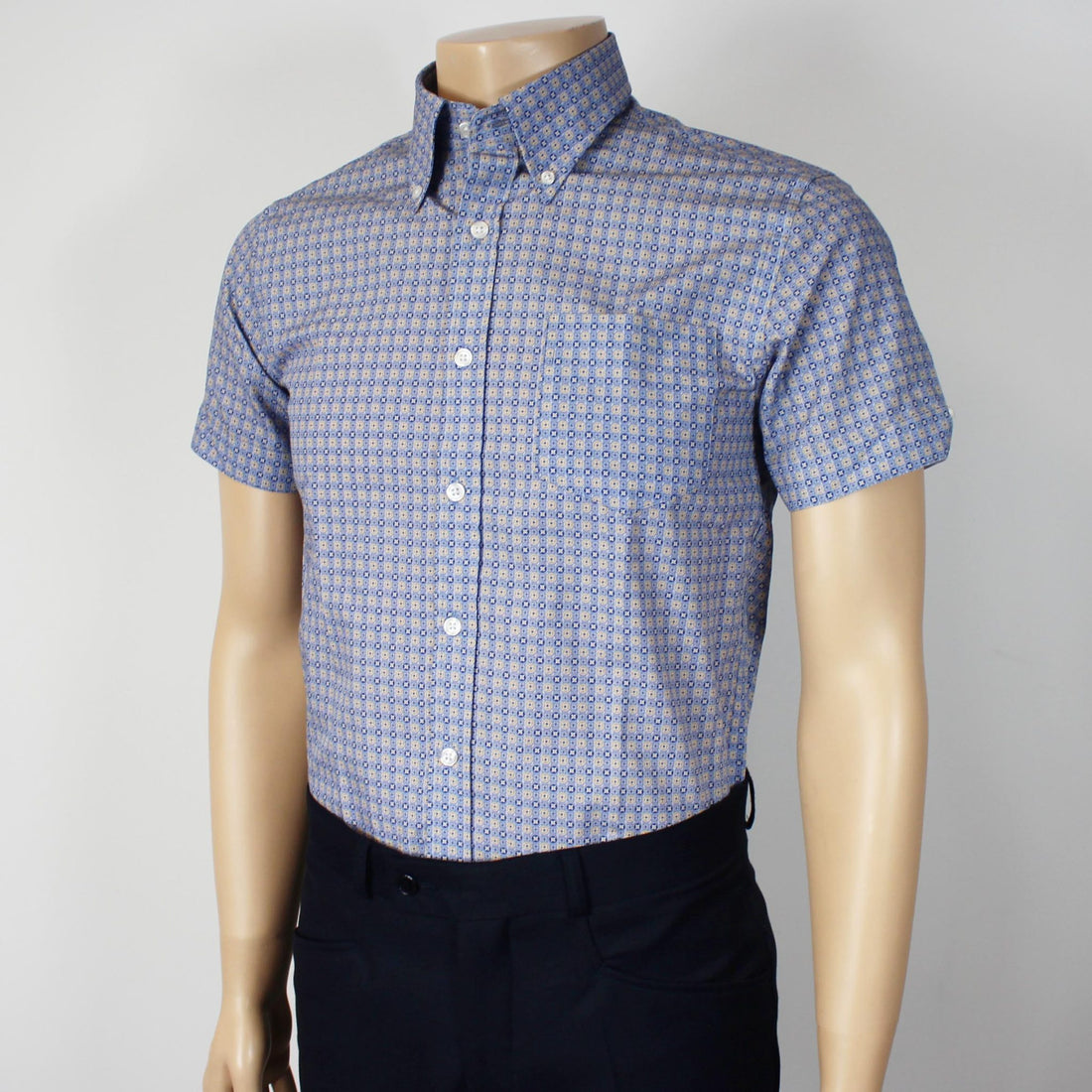 Short Sleeve Button Down - Blue Ray