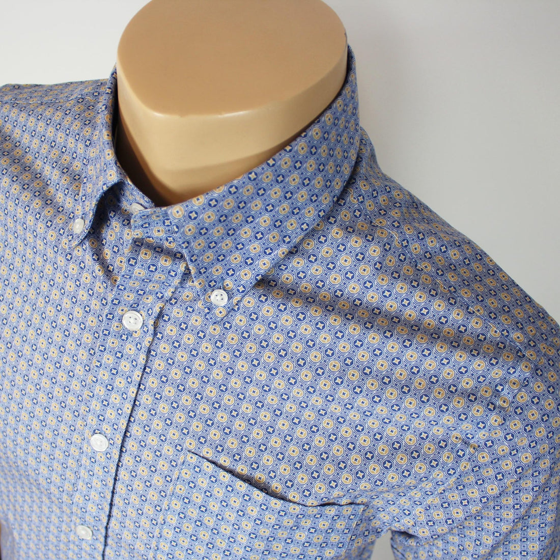 Short Sleeve Button Down - Blue Ray