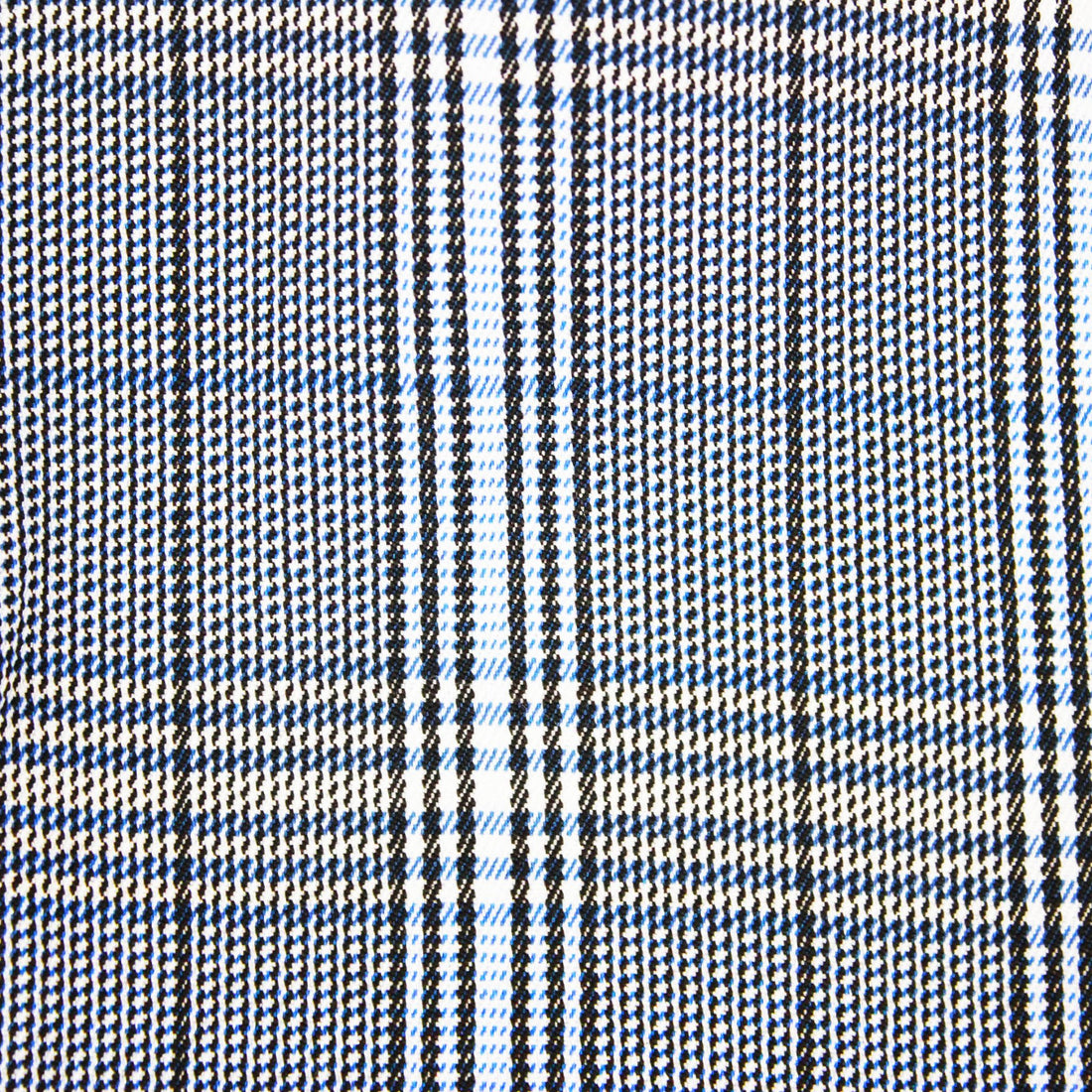 Sta Prest Trousers - Blue Check