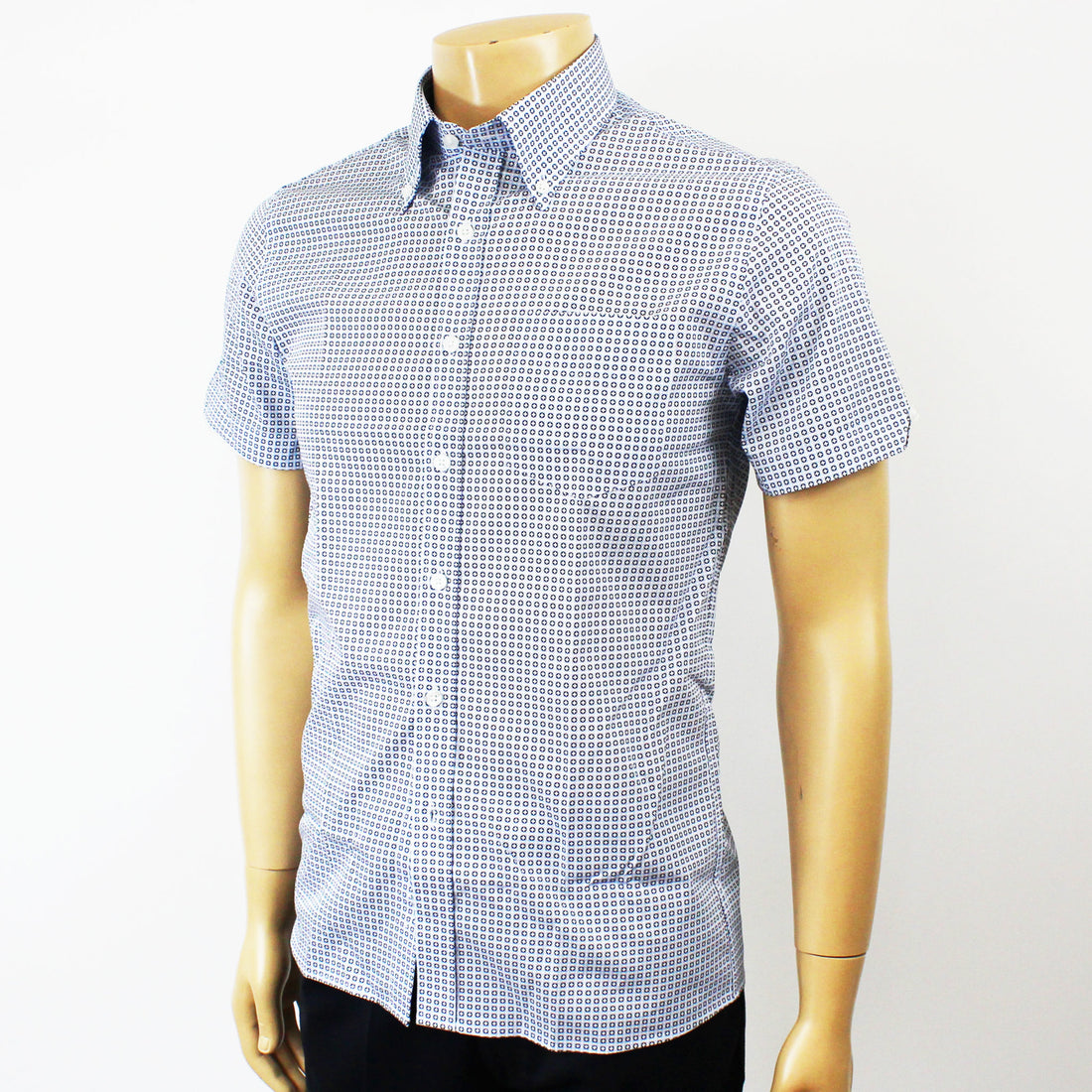 Short Sleeve Button Down - Mosaic