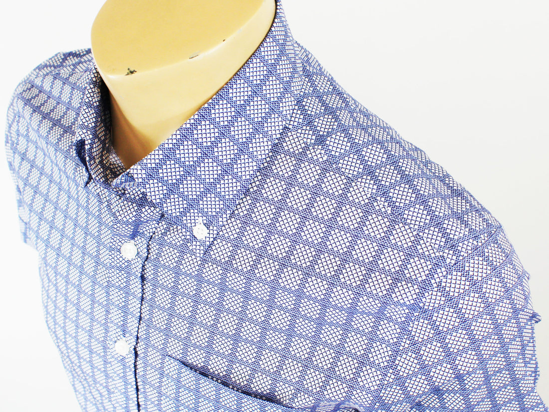 Short Sleeve Button Down - Waffle