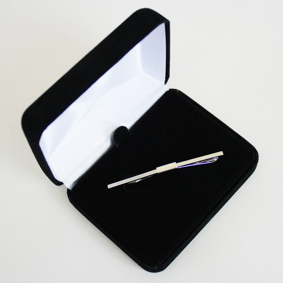 Collar Bar Etched - Silver