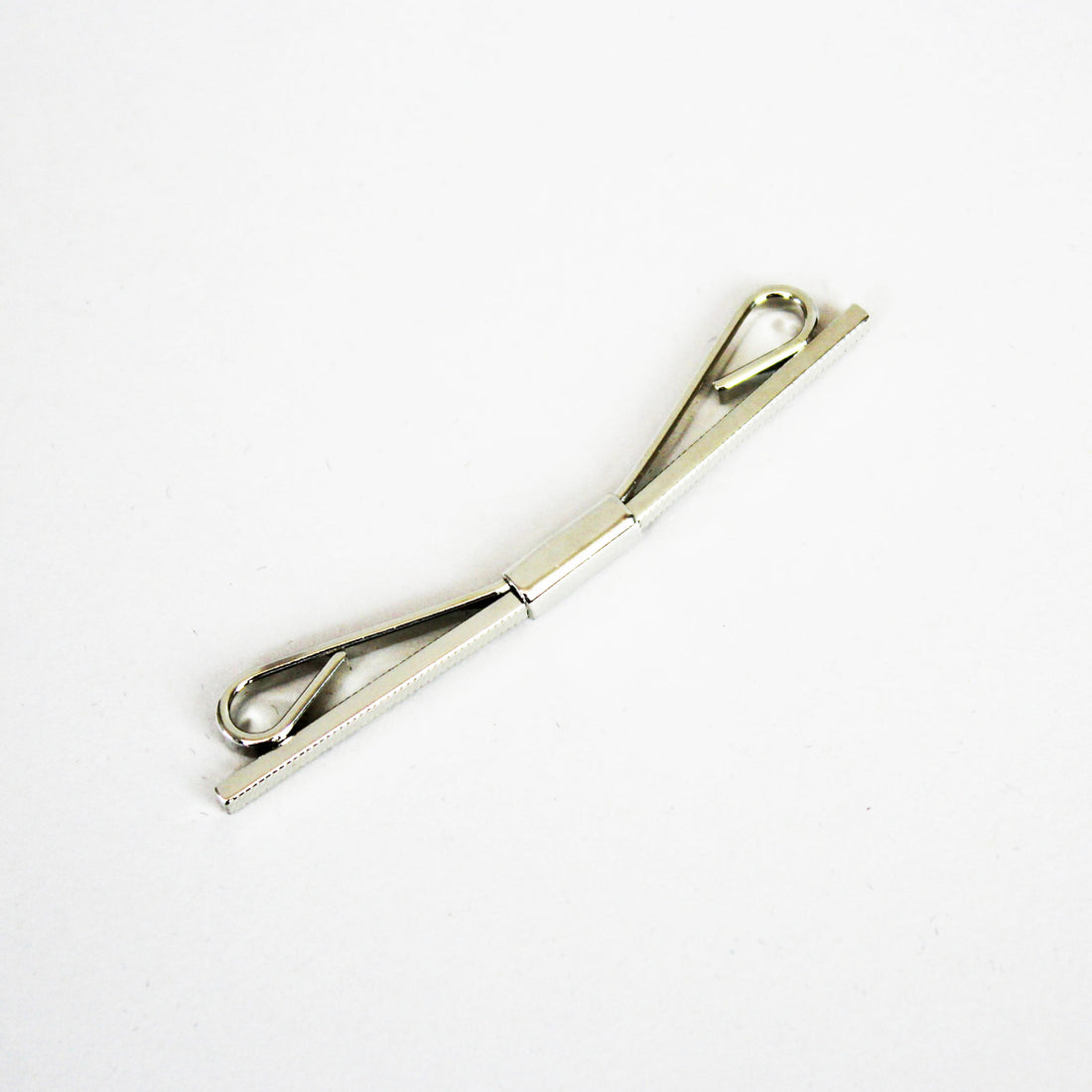 Collar Bar Etched - Silver