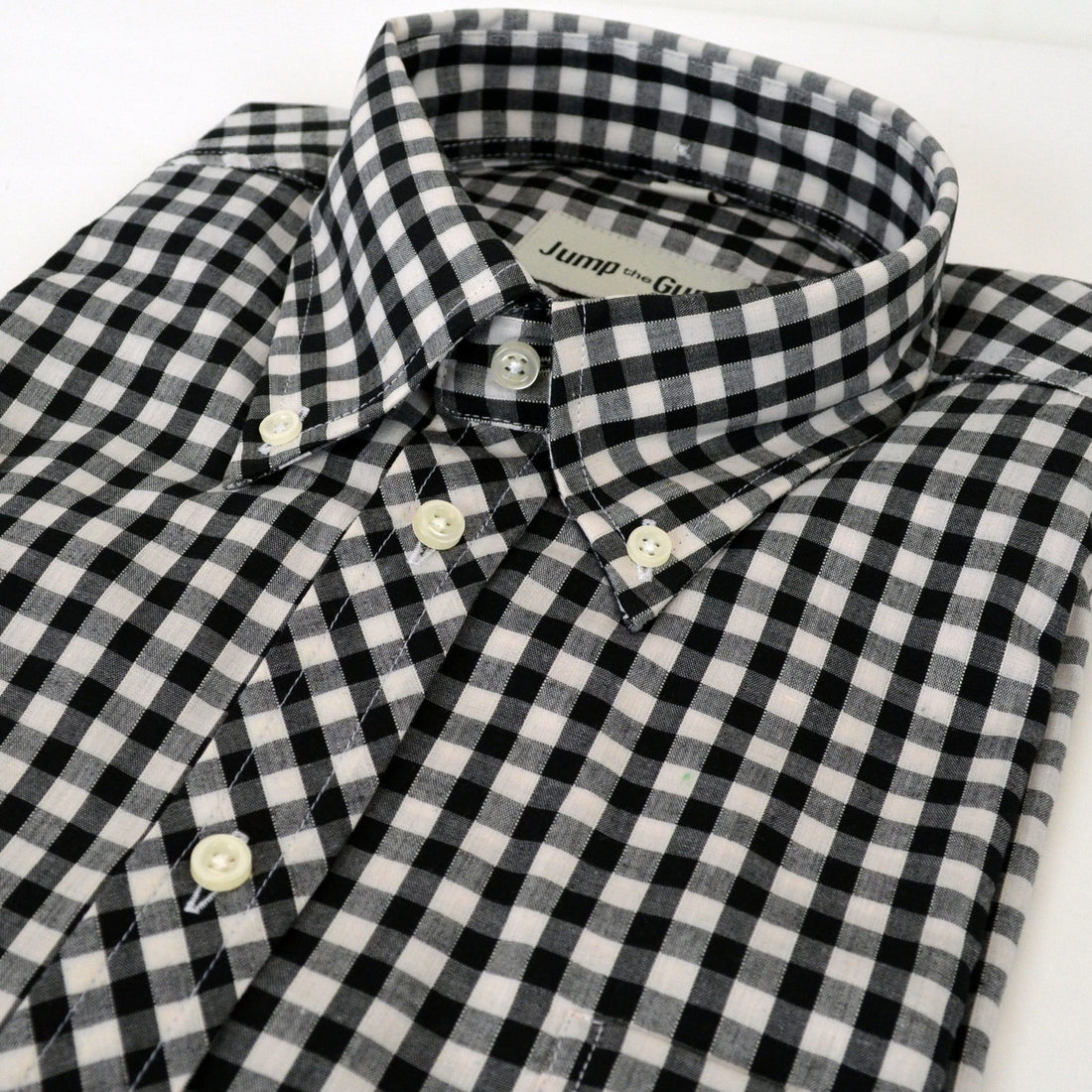 JTG Black Gingham S/S