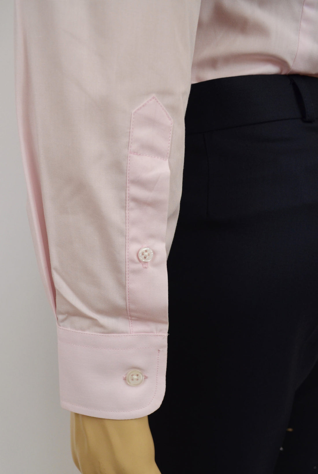 Long Sleeve Button Down - Pink Poplin