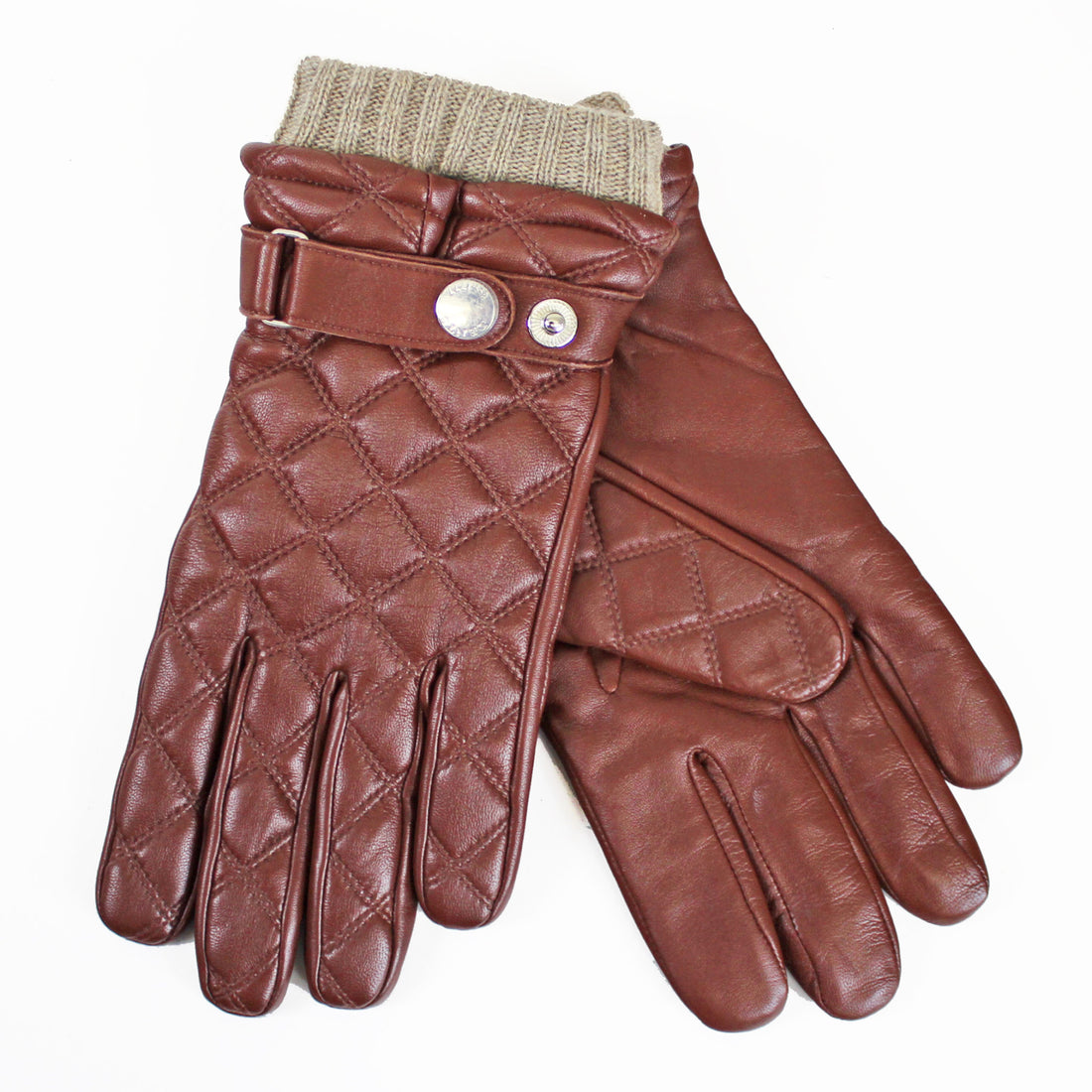 Dents Quilted Leather Gloves