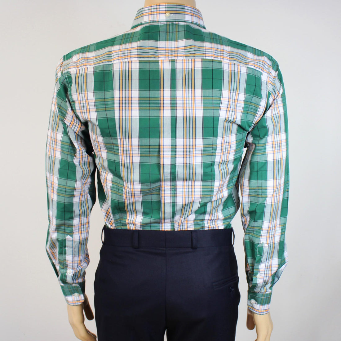 Green Bright check 058 L/S