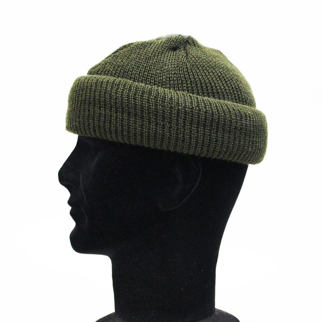 USA Made GI Issue Knit Watch Cap - Olive