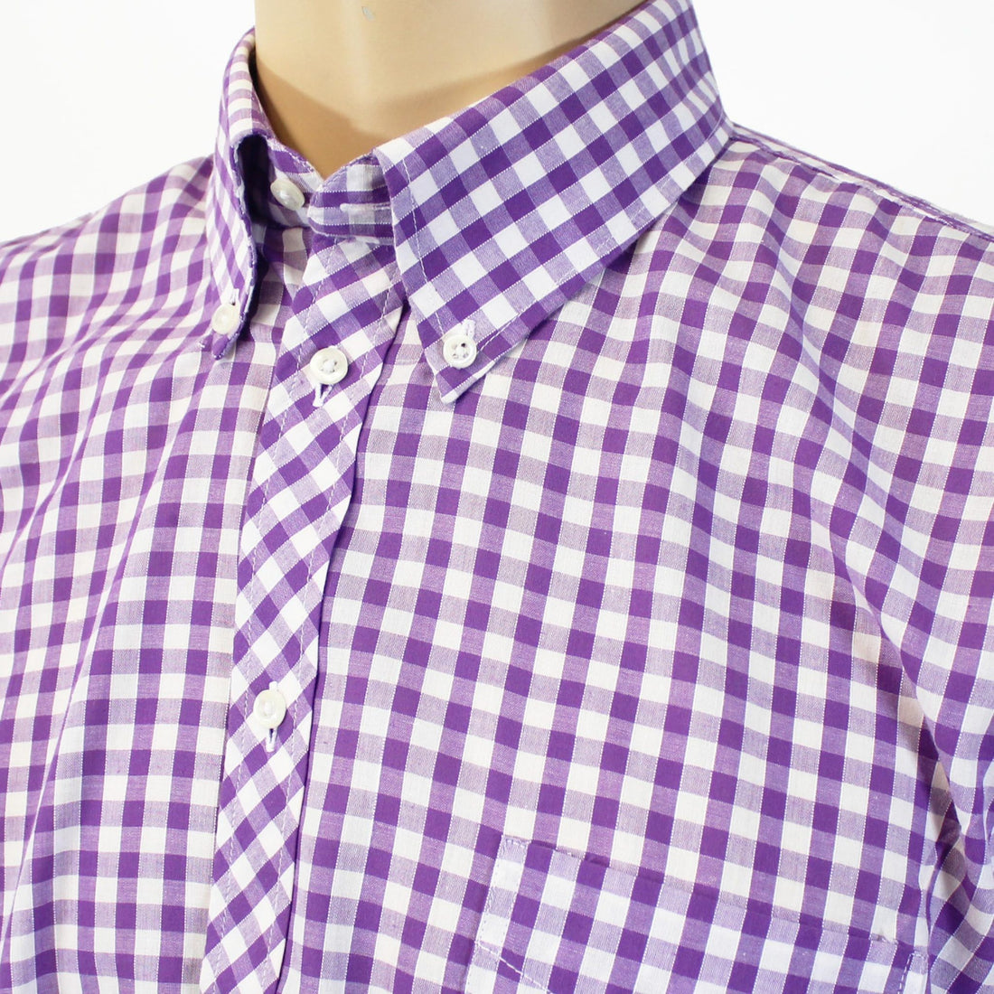 Lilac Gingham S/S