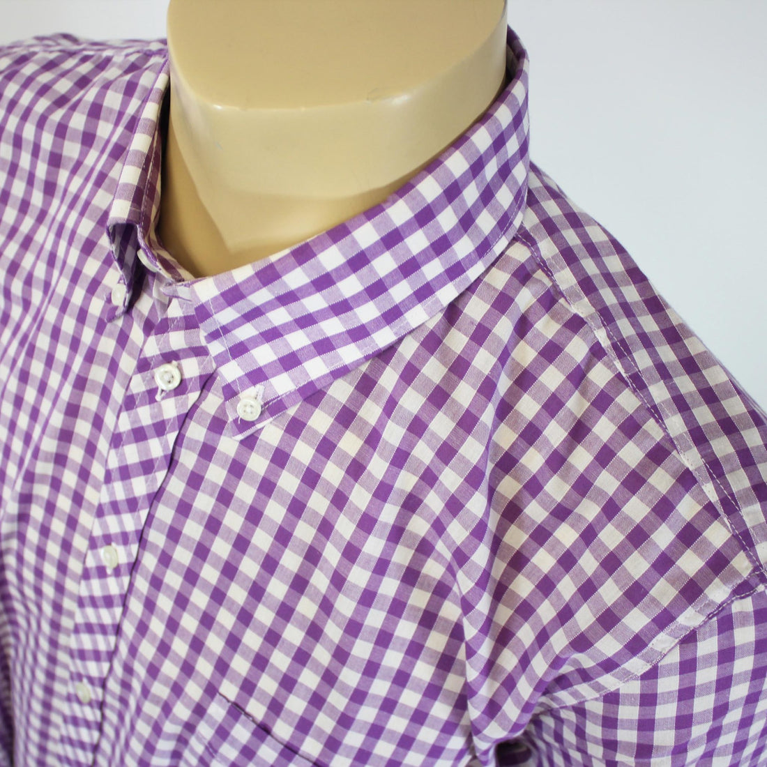 JTG Lilac Gingham L/S