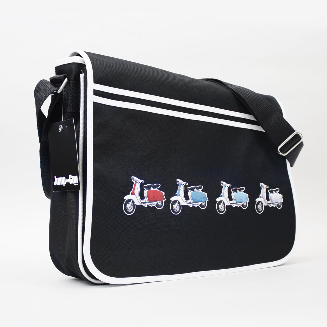 JtG Messenger Bag - Four Scooters