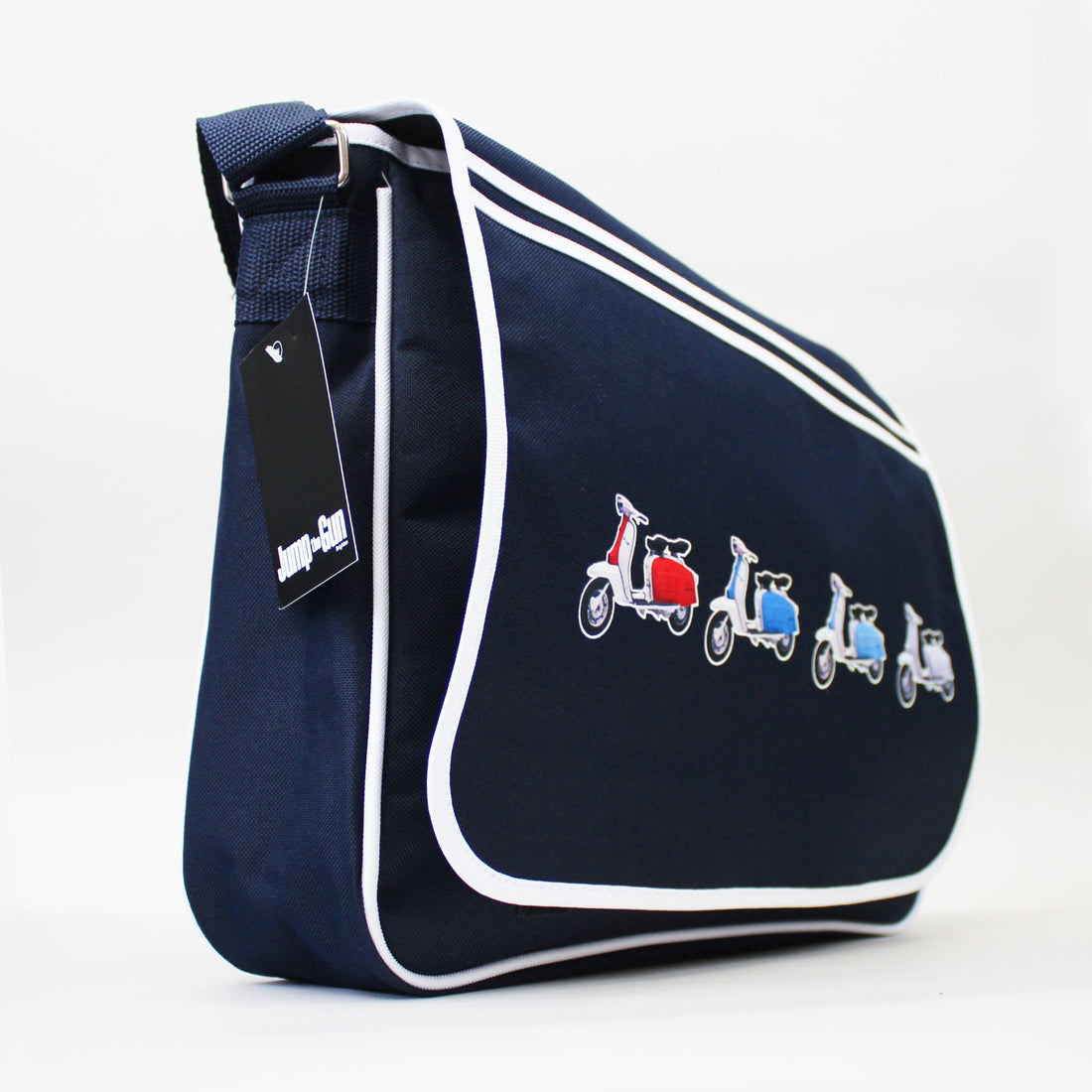 JtG Messenger Bag - Four Scooters