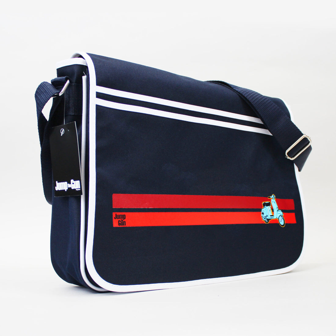 JtG Messenger Bag - Blue Scooter