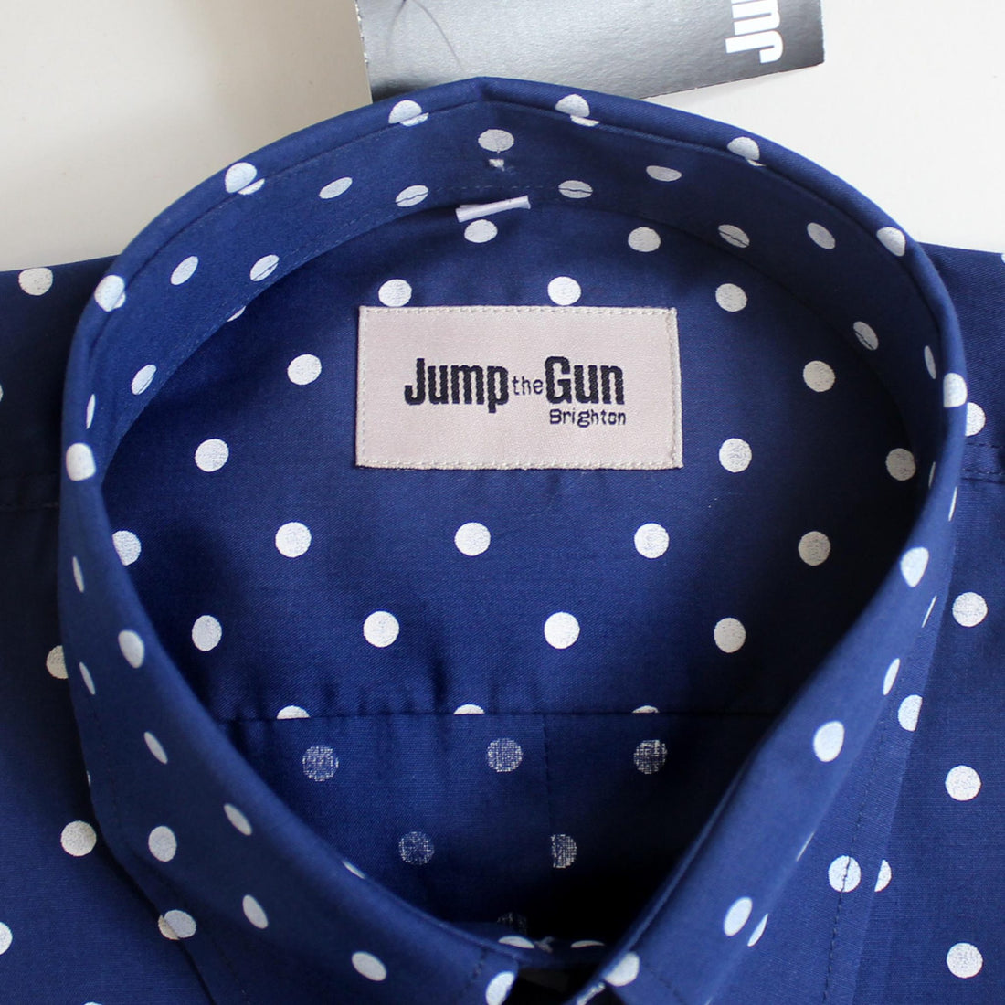 JTG Navy Polka S/S