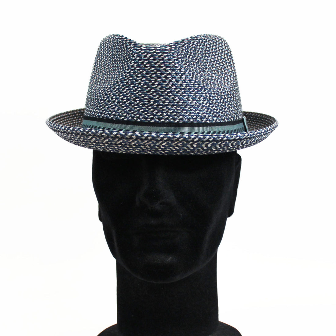 Bailey Of Hollywood Fedora - Navy Multi