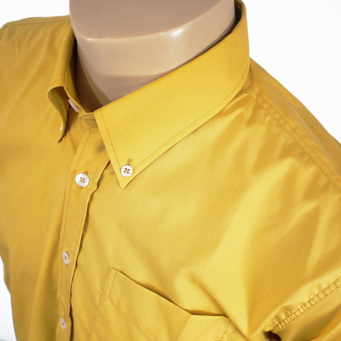 Short Sleeve Button Down - Ochre