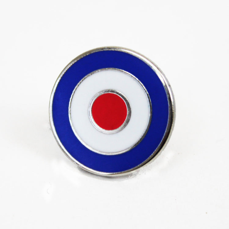 Enamel Target Pin Badge – Jump The Gun