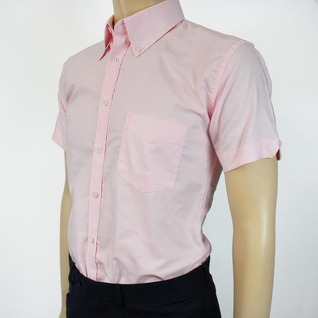 Pink Oxford S/S