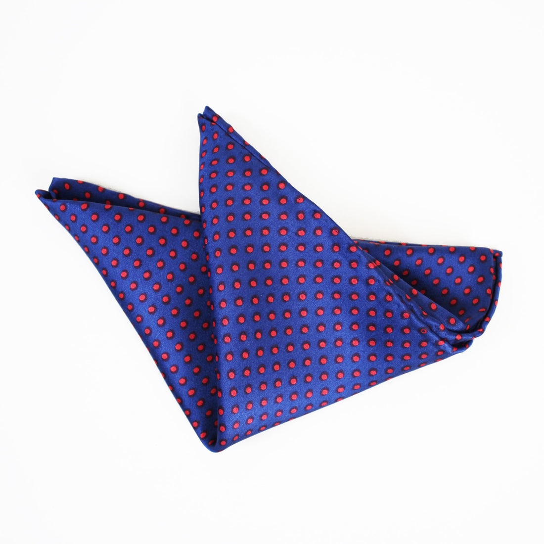 Tootal Silk Pocket Square - Navy