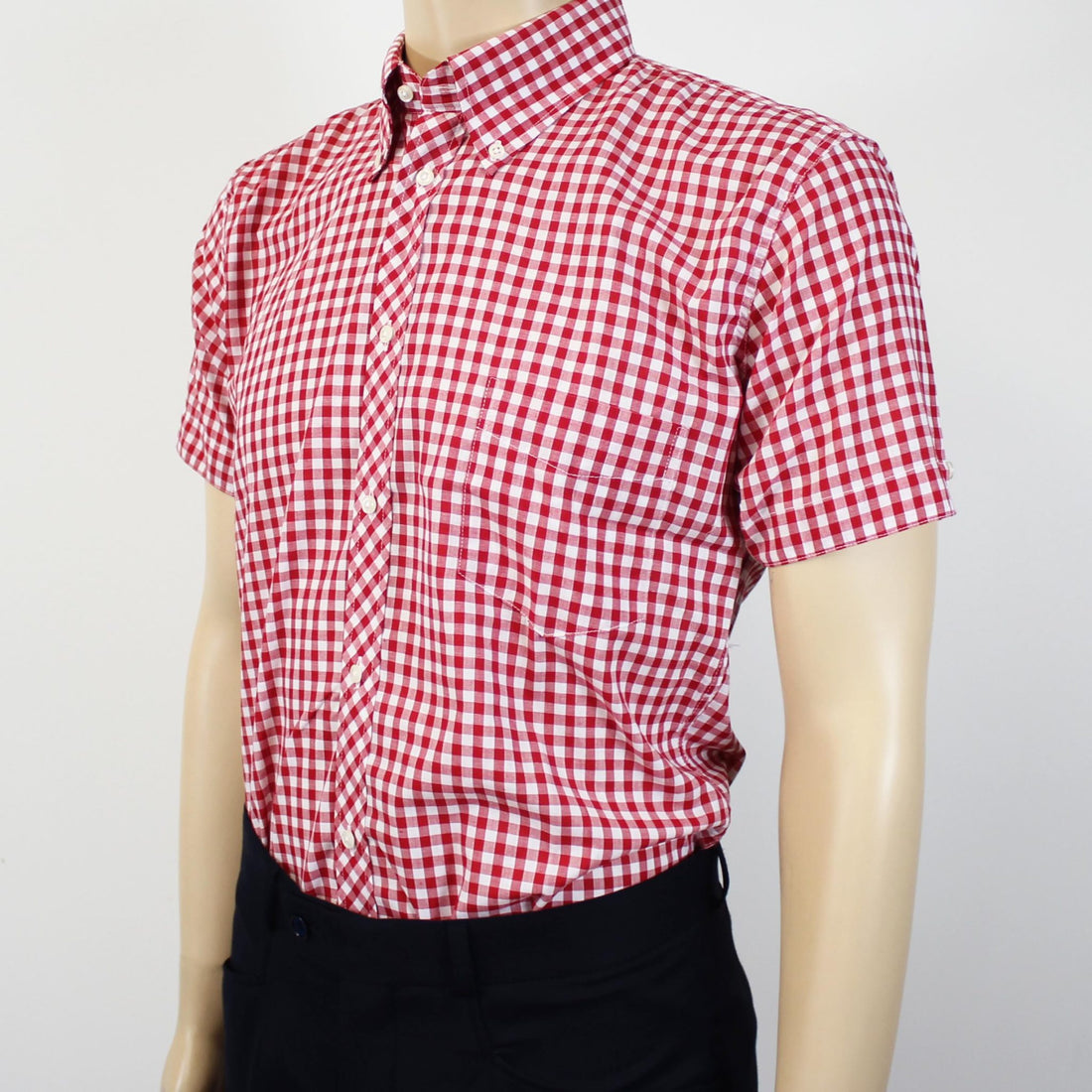 JTG Red Gingham S/S