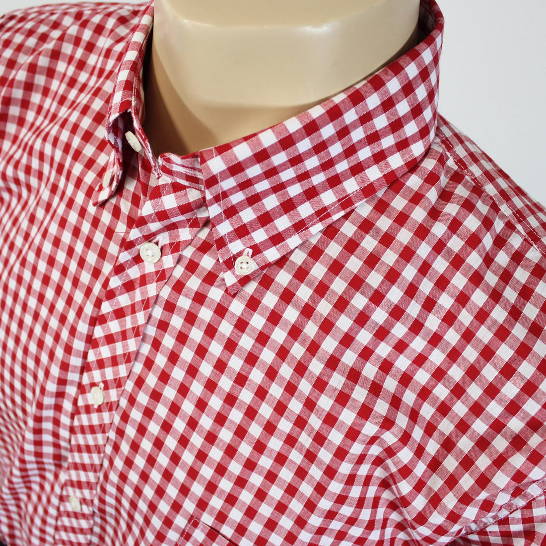 JTG Red Gingham S/S