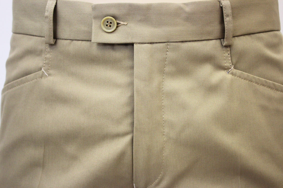 Sta Prest Trousers - Tan