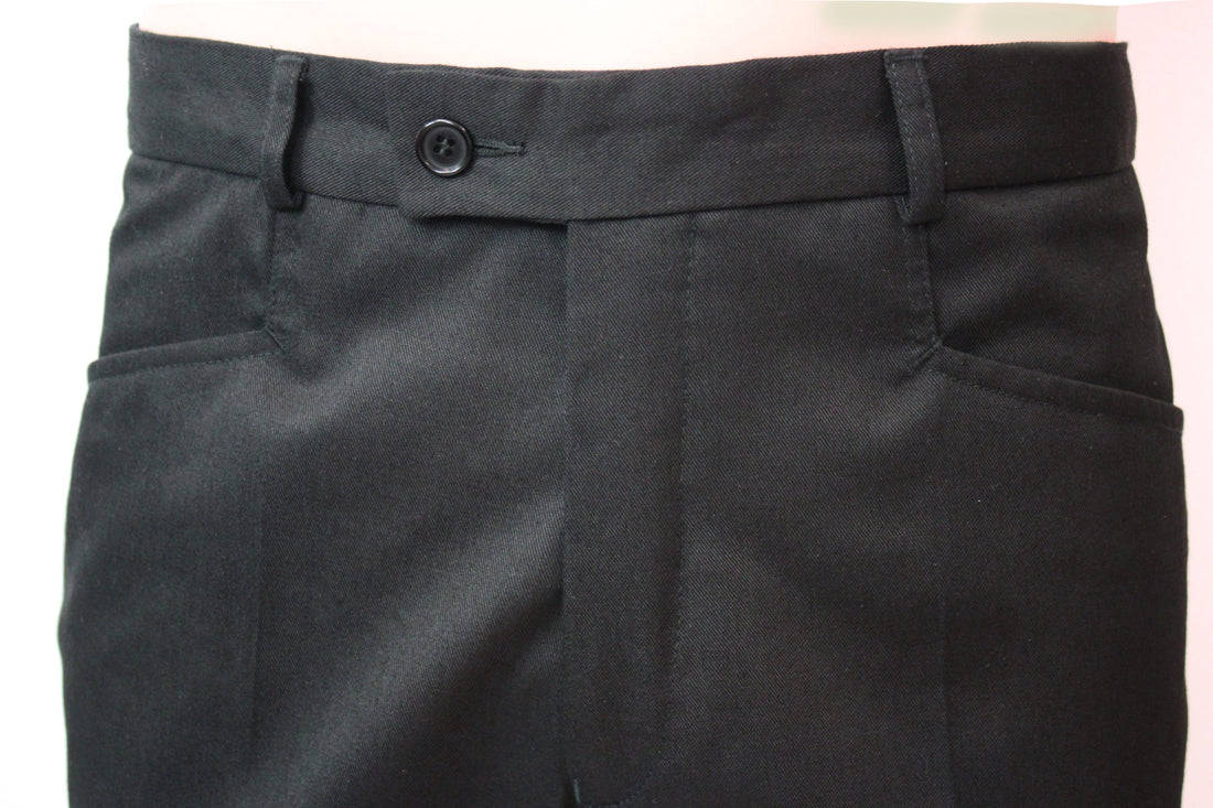 Sta Prest Trousers - Black