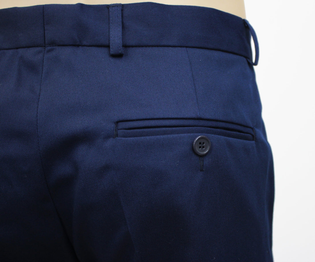 Sta Prest Trousers - Navy