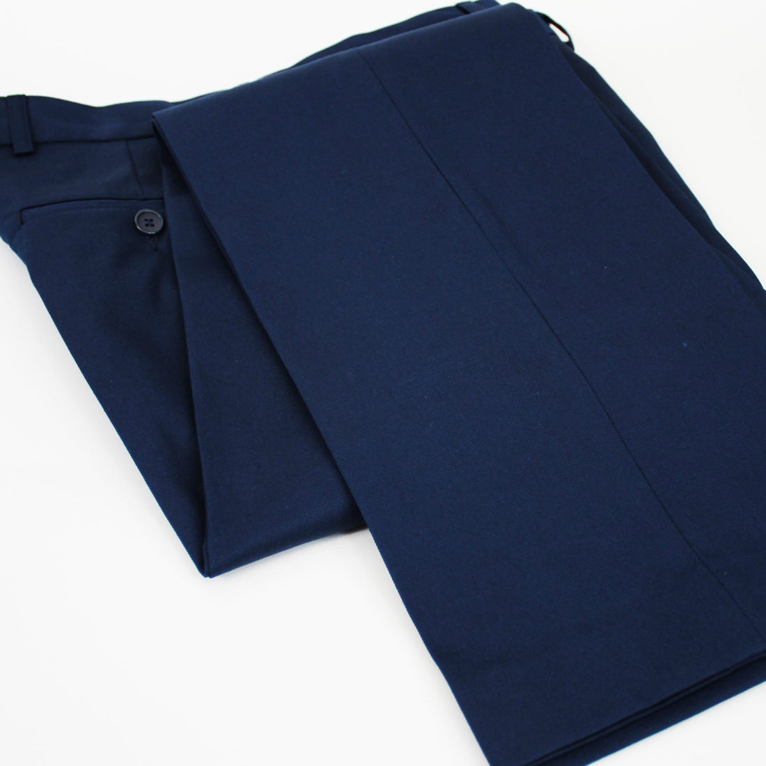 Sta Prest Trousers - Navy