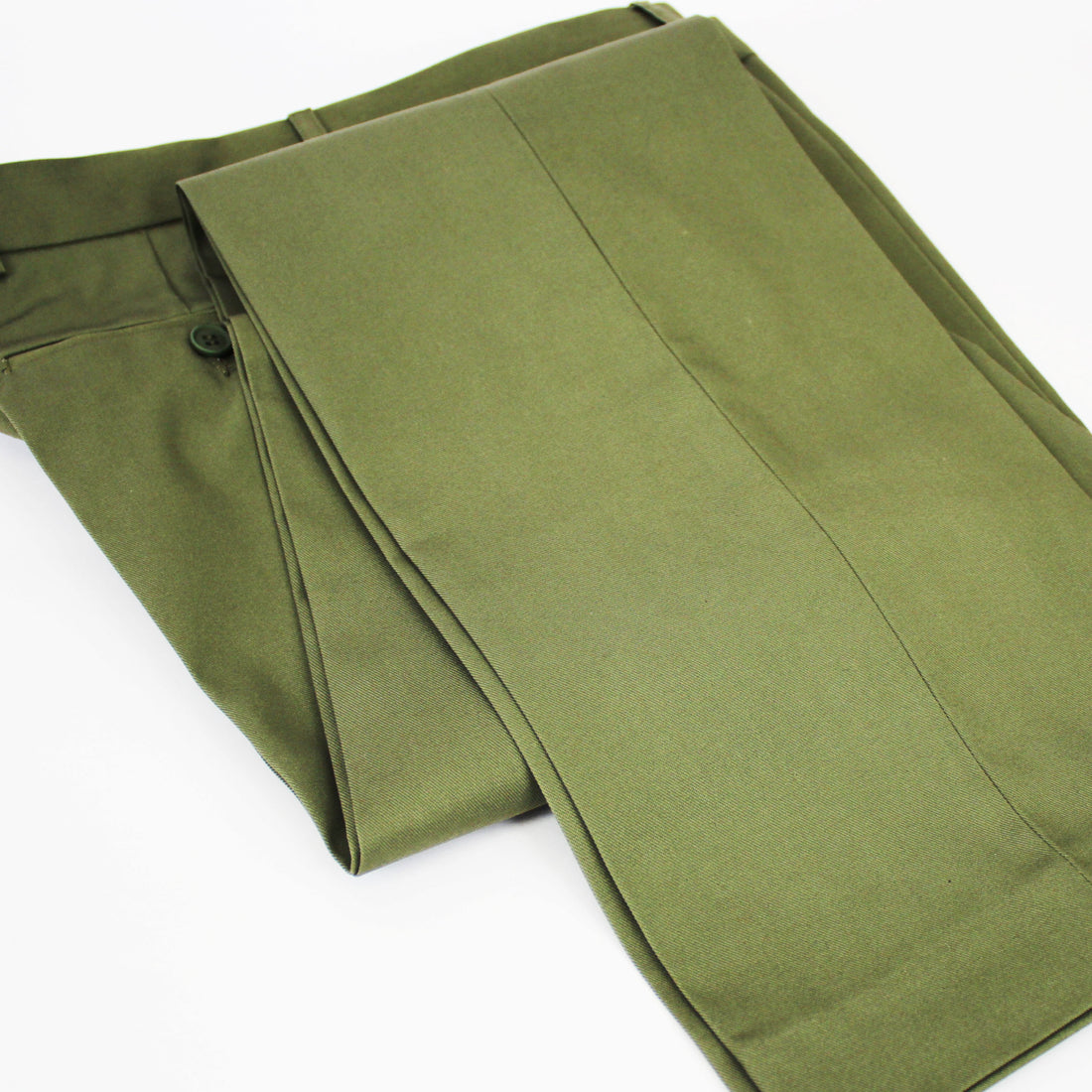 Sta Prest Trousers - Olive