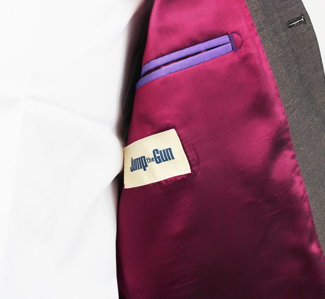 Three Button Suit - Fawn Tonic