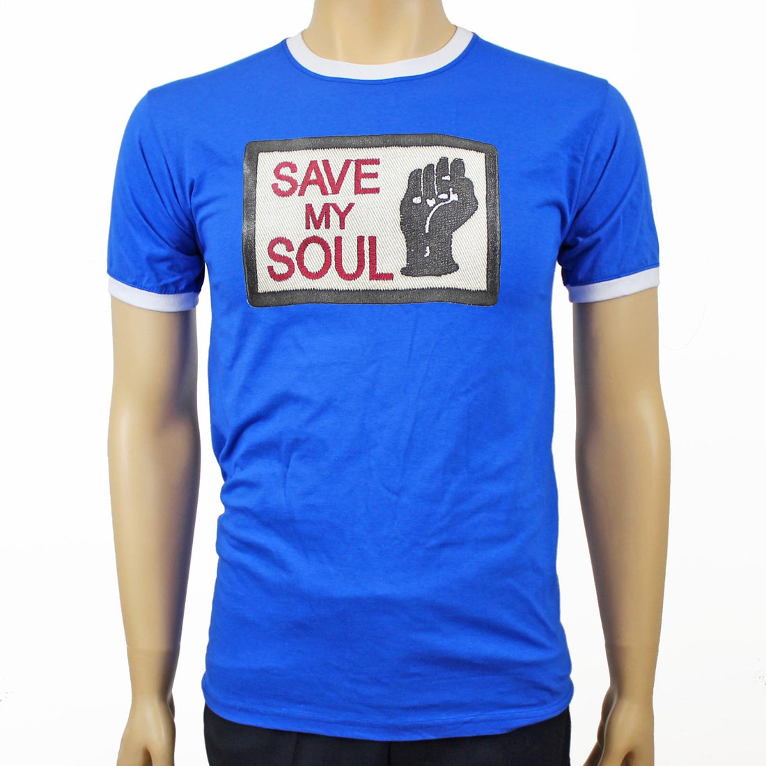 Save My Soul Ringer t-shirt