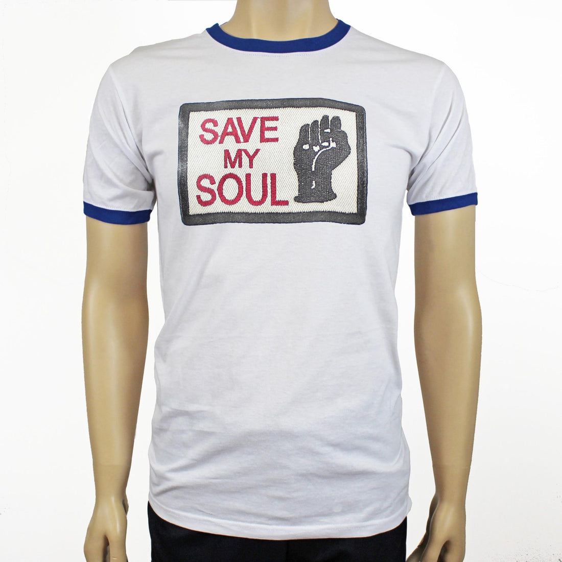 Save My Soul Ringer t-shirt