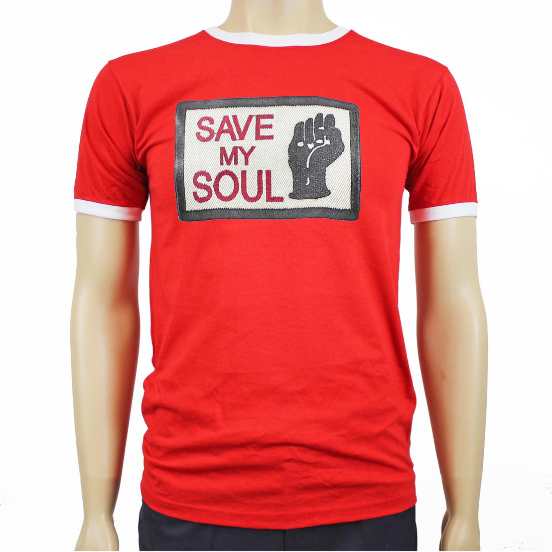 Save My Soul Ringer t-shirt