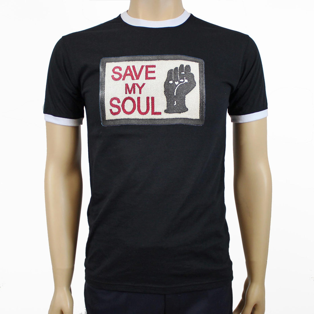 Save My Soul Ringer t-shirt