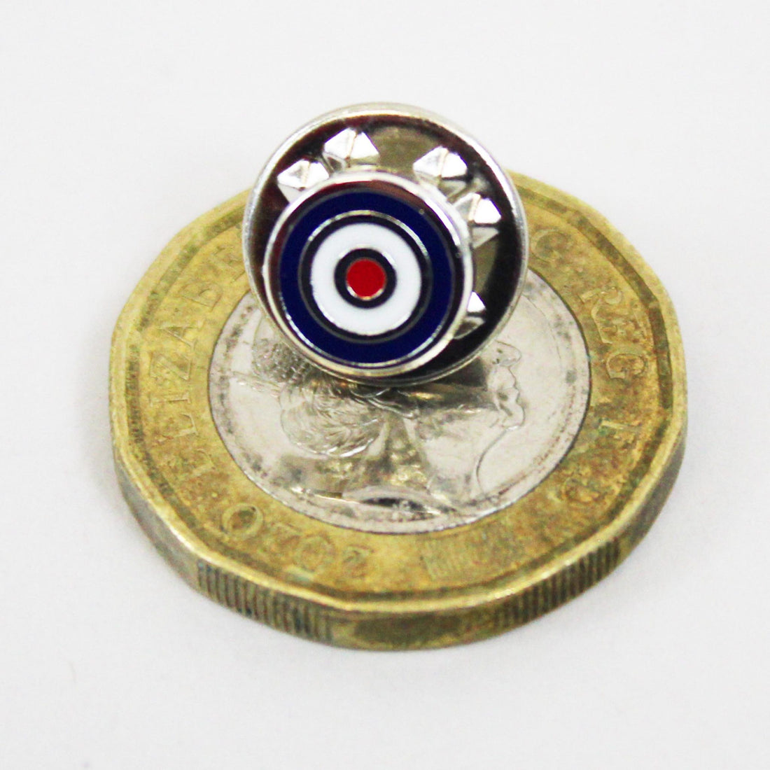 Enamel Target Pin Badge