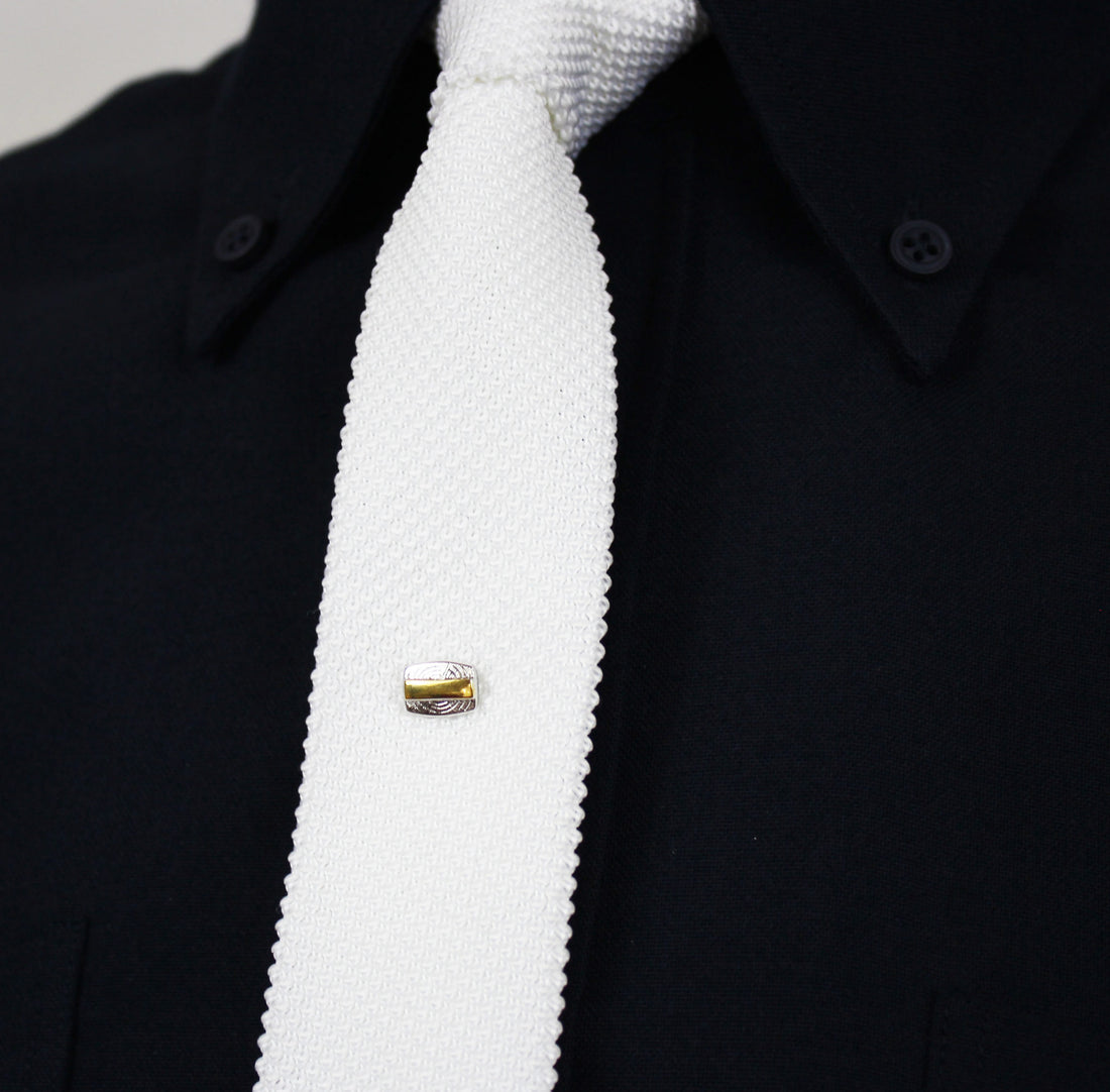 Tie Stud - Gold/Silver