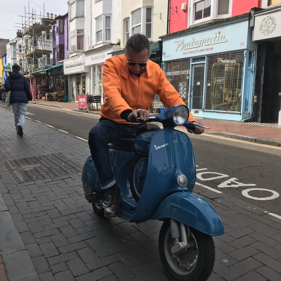 Harrington Jacket - Hi-Vis Orange