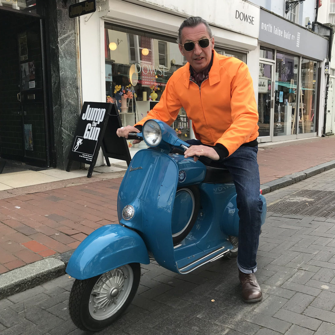 Harrington Jacket - Hi-Vis Orange