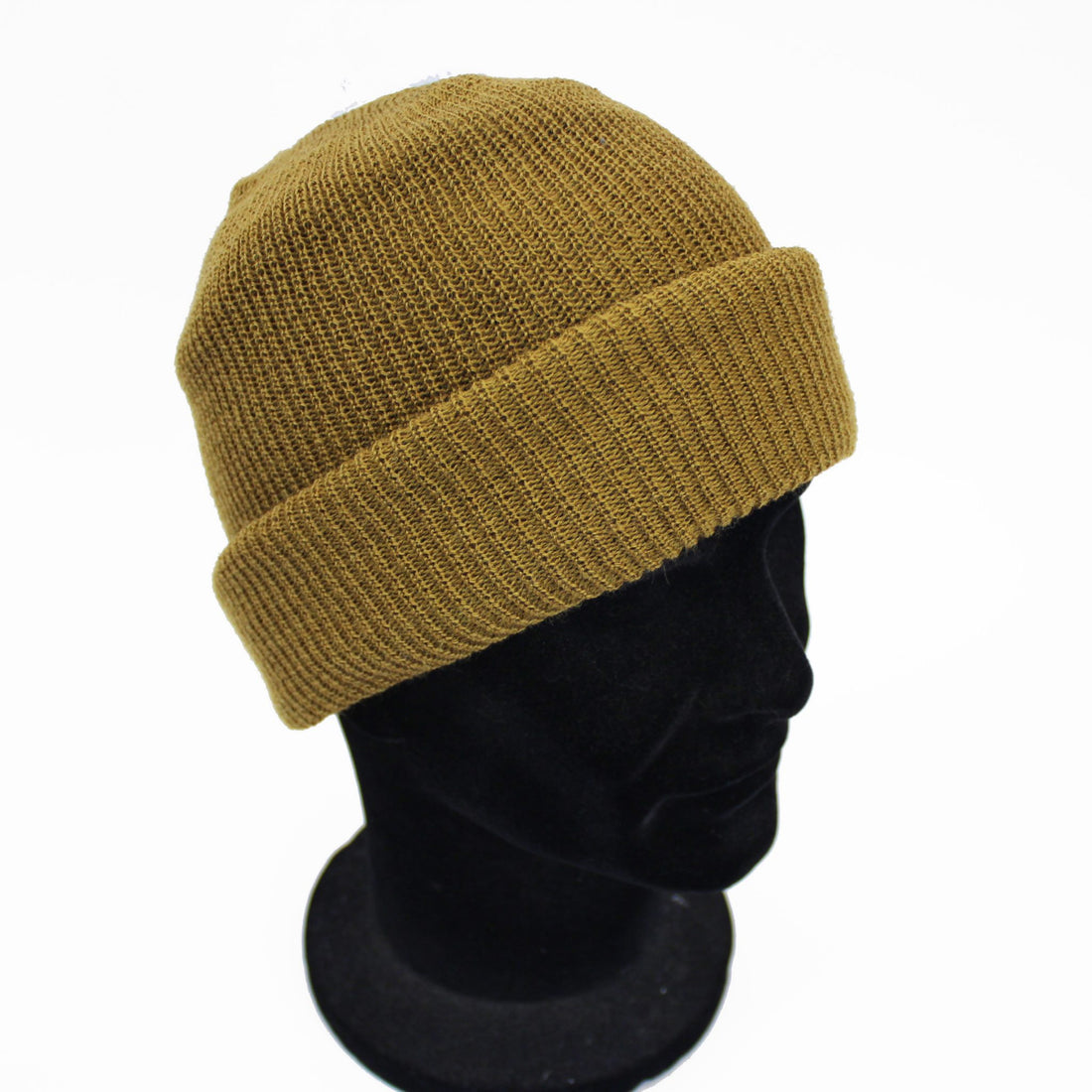 USA Made GI Issue Knit Watch Cap - Tan