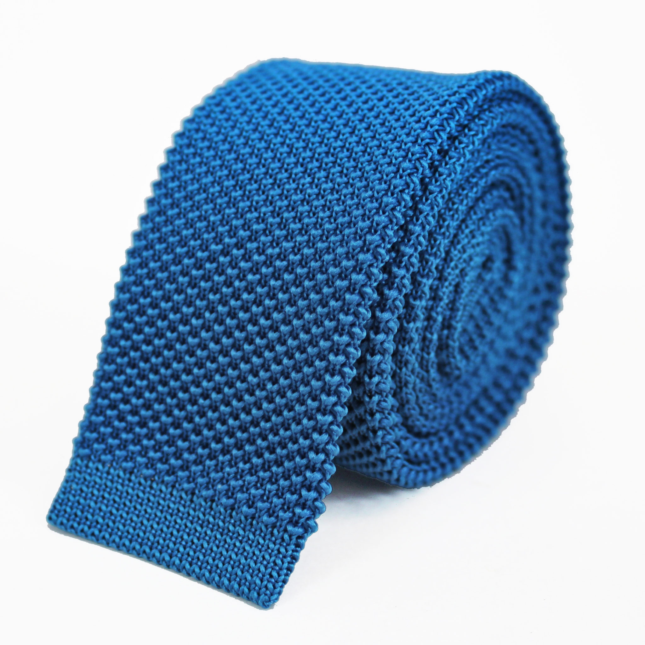 Royal Blue Knitted Tie - Jump The Gun